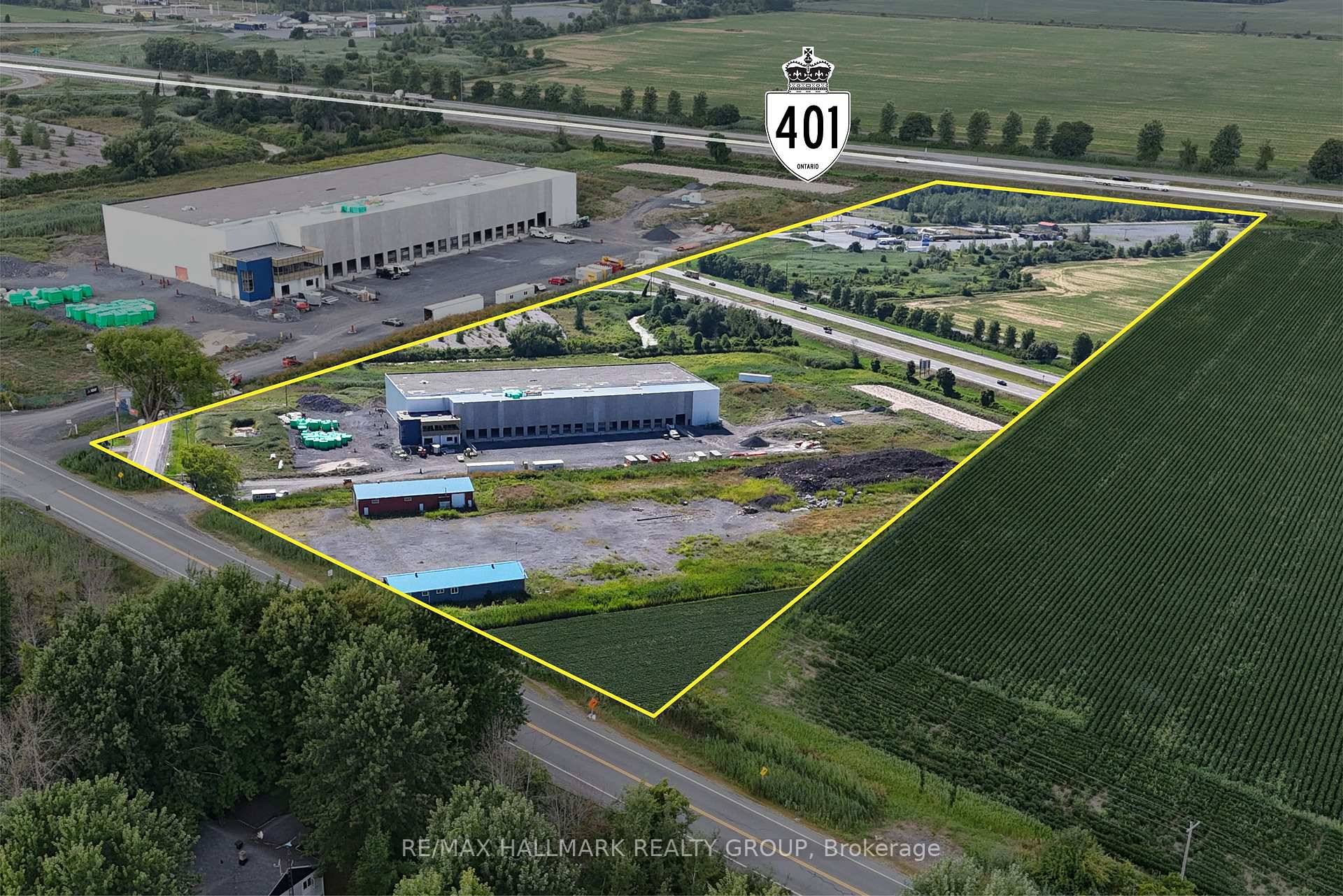 Strategically positioned with highway frontage and exceptional accessibility, this fully secured and fenced 7.