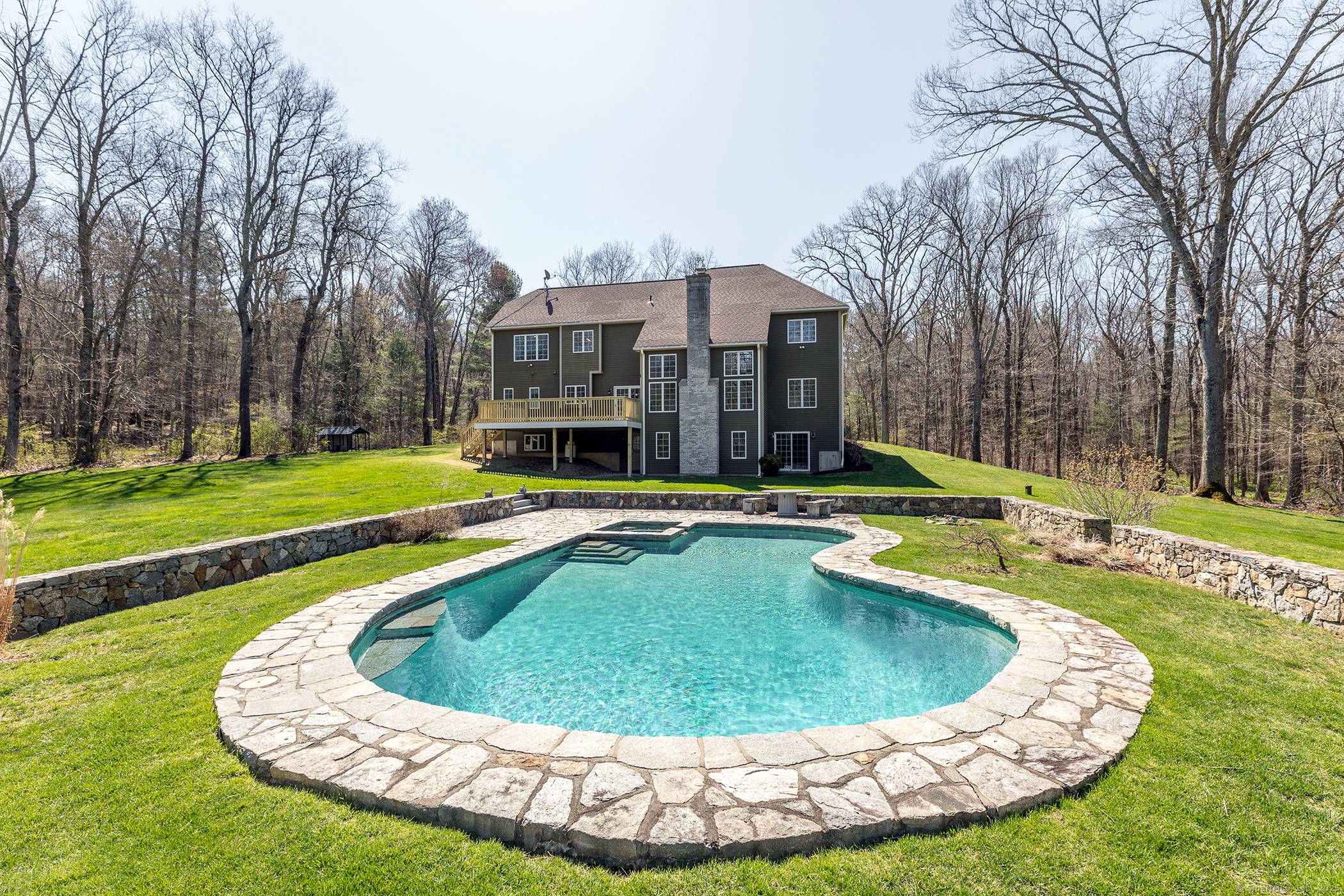 Available August. Sunny, bright, and clean with a gorgeous heated spa pool.