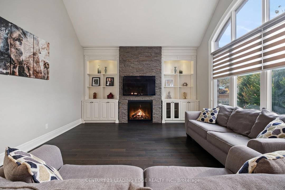 Prime Location in Bullock Community, Highway 7 Robinson St, a Custom Built Family Home that seamlessly combines elegance amp ; functionality.