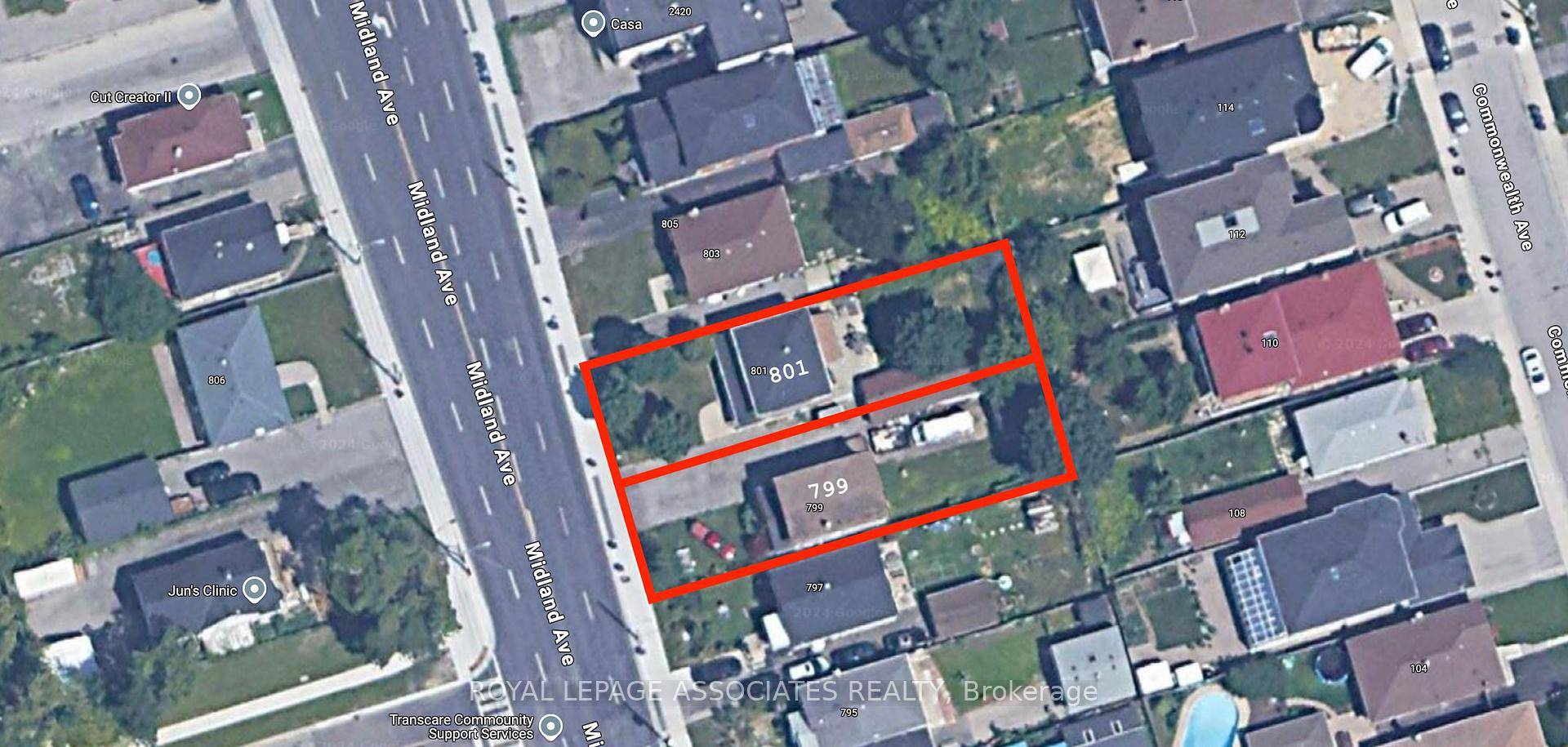 Discover a prime development opportunity at 799 amp ; 801 Midland Ave, ideal for a low rise 6 storey condominium project.