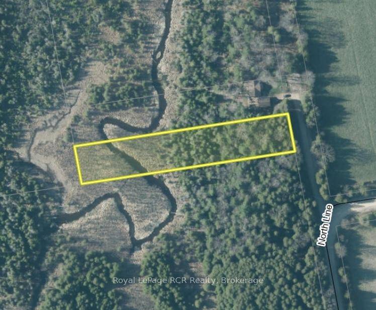 1. 2 Acre lot with tributary of the Saugeen River crossing the property.