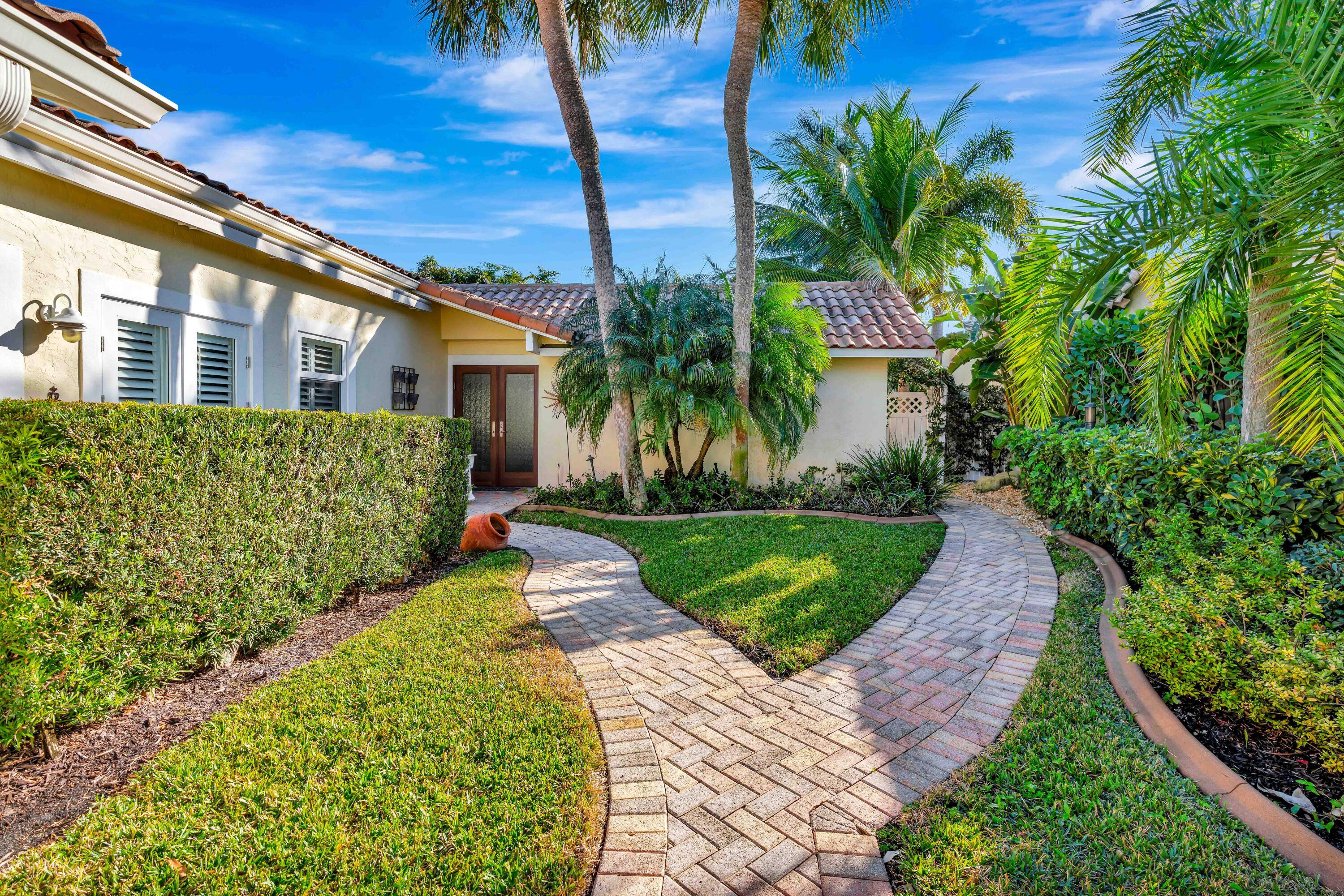 Beautiful, gated community across from the Beach.