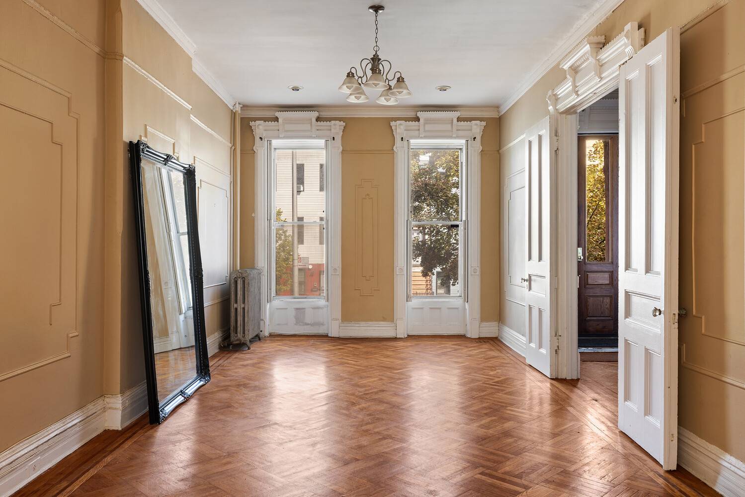 BED STUY BROWNSTONE WITH TURN OF THE CENTURY DETAILS A HISTORIC OPPORTUNITY 490A Monroe Street Bedford Stuyvesant's newest two family townhome listing.