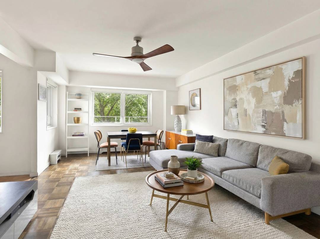 This spacious one bed one bath home with eastern exposure is ready for its next owner !