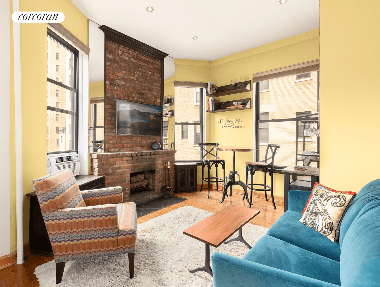 This is a sun filled sensational corner one bedroom apartment, that you will want to call home !