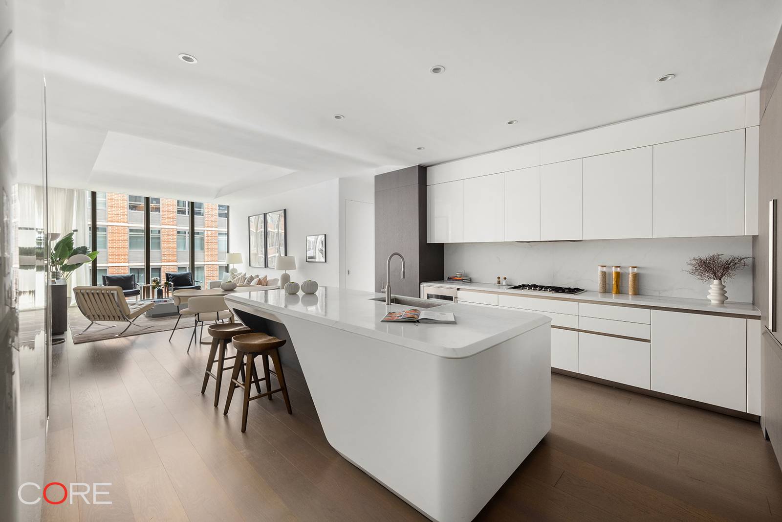 Presenting the opportunity to live in Zaha Hadid s 520 West 28th, is this 1, 717 SF, two bedroom, two and a half bathroom home in West Chelsea.