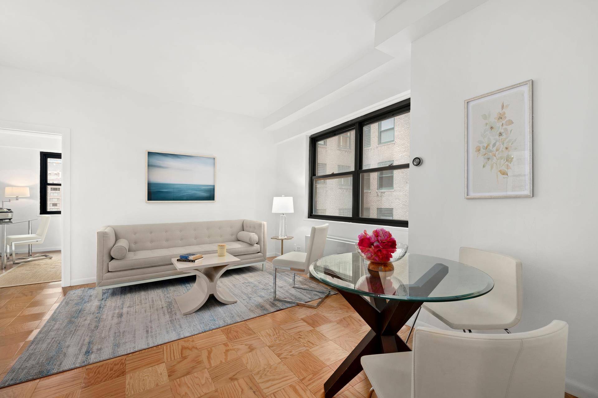 Super low monthlies ! Welcome to your luxury doorman condo just off Central Park, this pin drop quiet 1 bedroom features a sun flooded south facing bedroom with plenty of ...