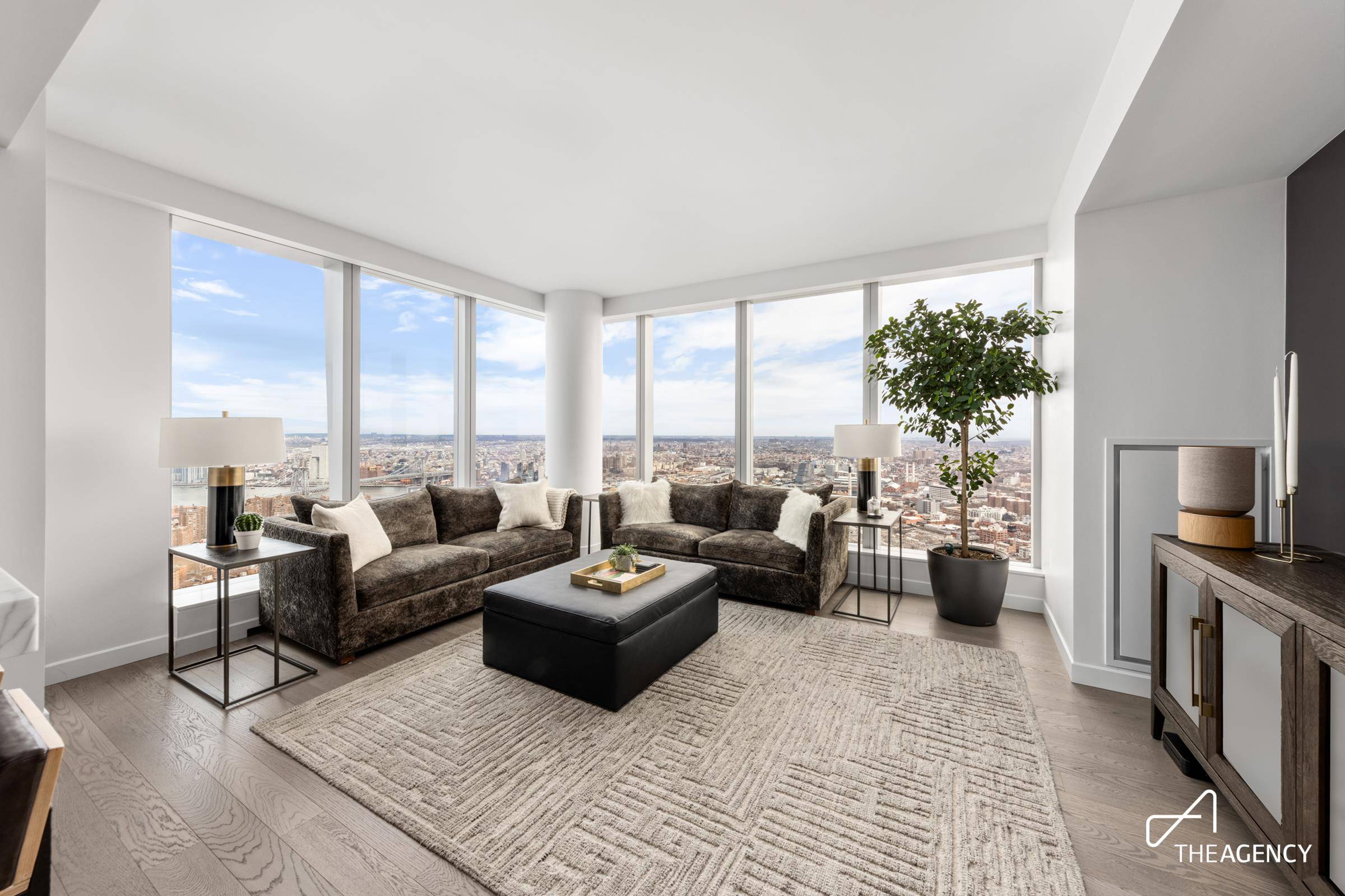 Live above it all on the 64th floor corner apartment in the heart of the Lower East Side and benefit from a 20 year tax abatement !