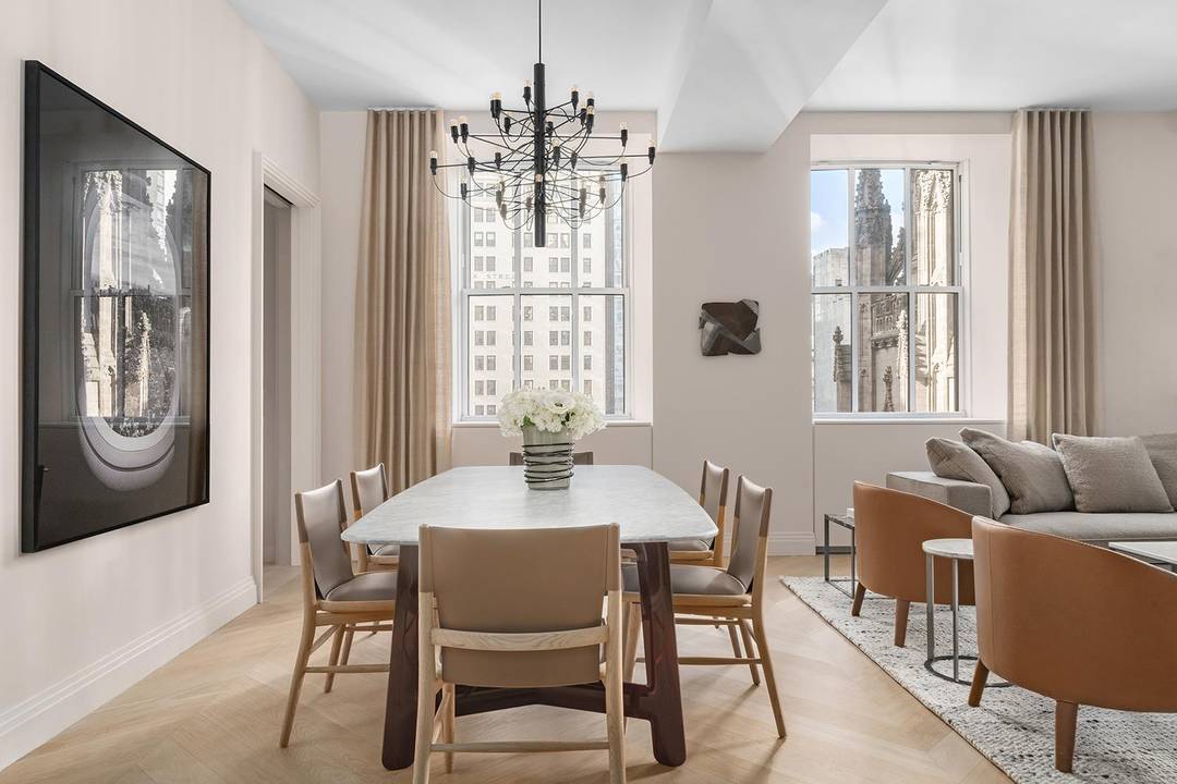 Move In Ready ! Residence 1801 is a 2, 493 square foot, three bedroom, three and a half bathroom corner residence at One Wall Street.