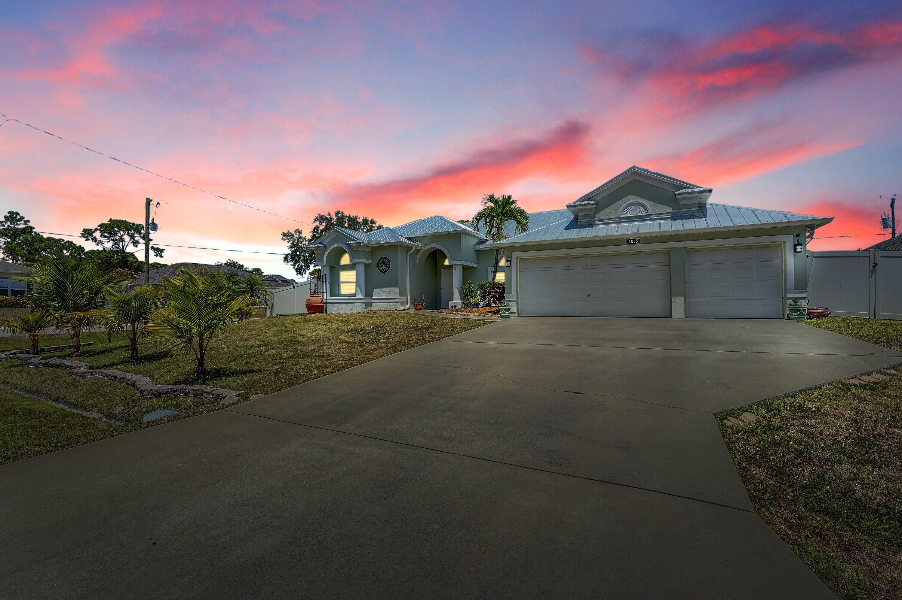 Fantastic 4 Bed, 3 Bath Home with 3 Car Garage and Unbeatable Upgrades in Port St.