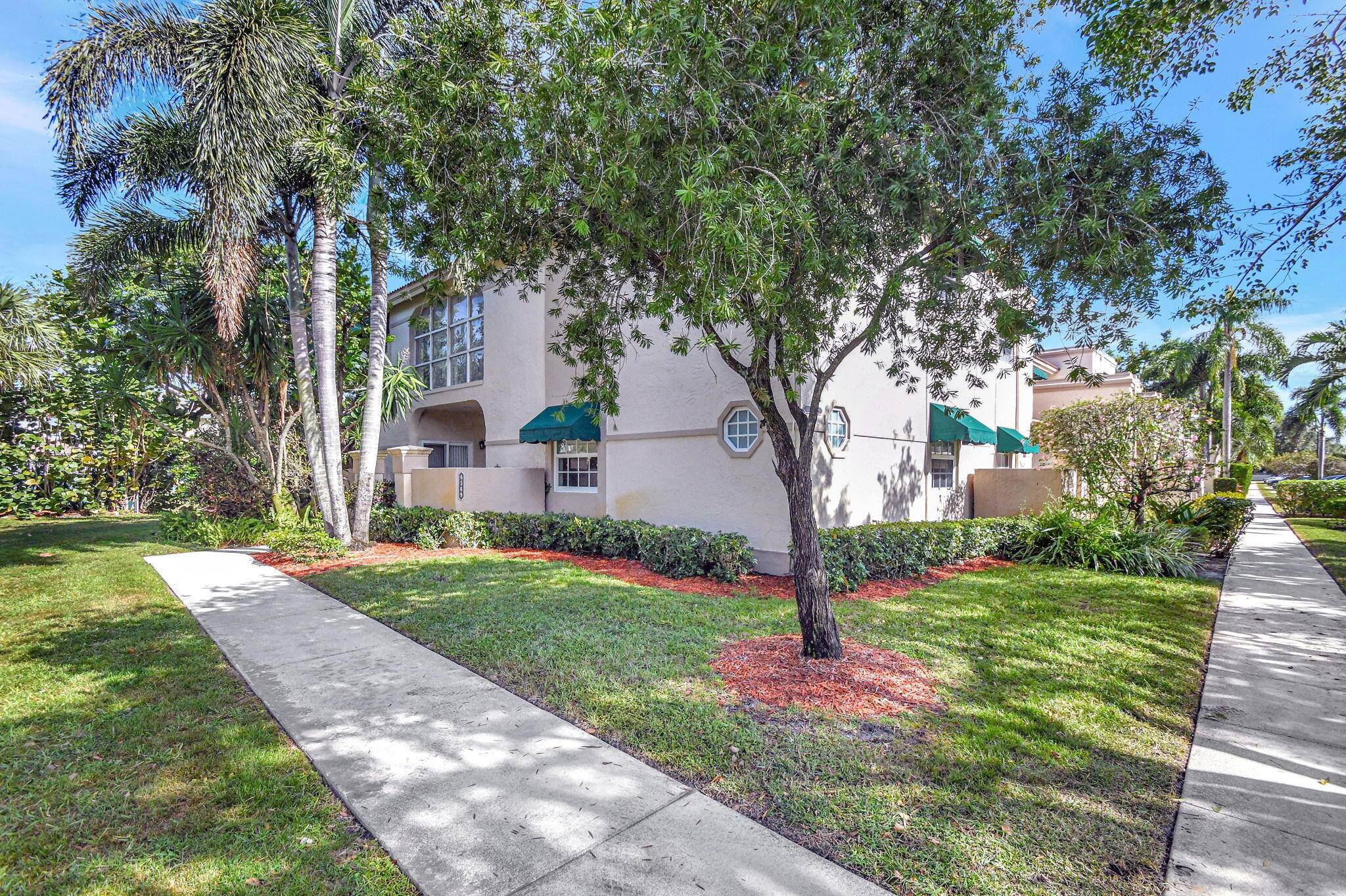 Experience luxury living in this fully renovated 2 bedroom, 2 bath first floor condo in Plum at Boca Pointe.
