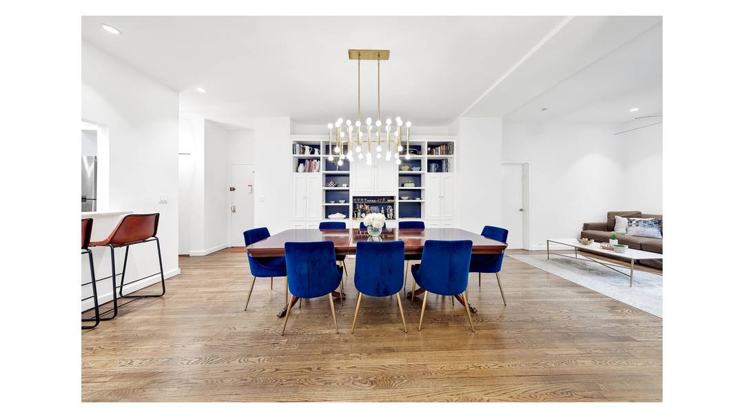 Your Search Ends Today ! Loft like, Pre war 3 Bedroom, 2 Bathroom Home w Ultra Low Monthlies Set on an elevated 1st floor, on a super convenient, private back ...