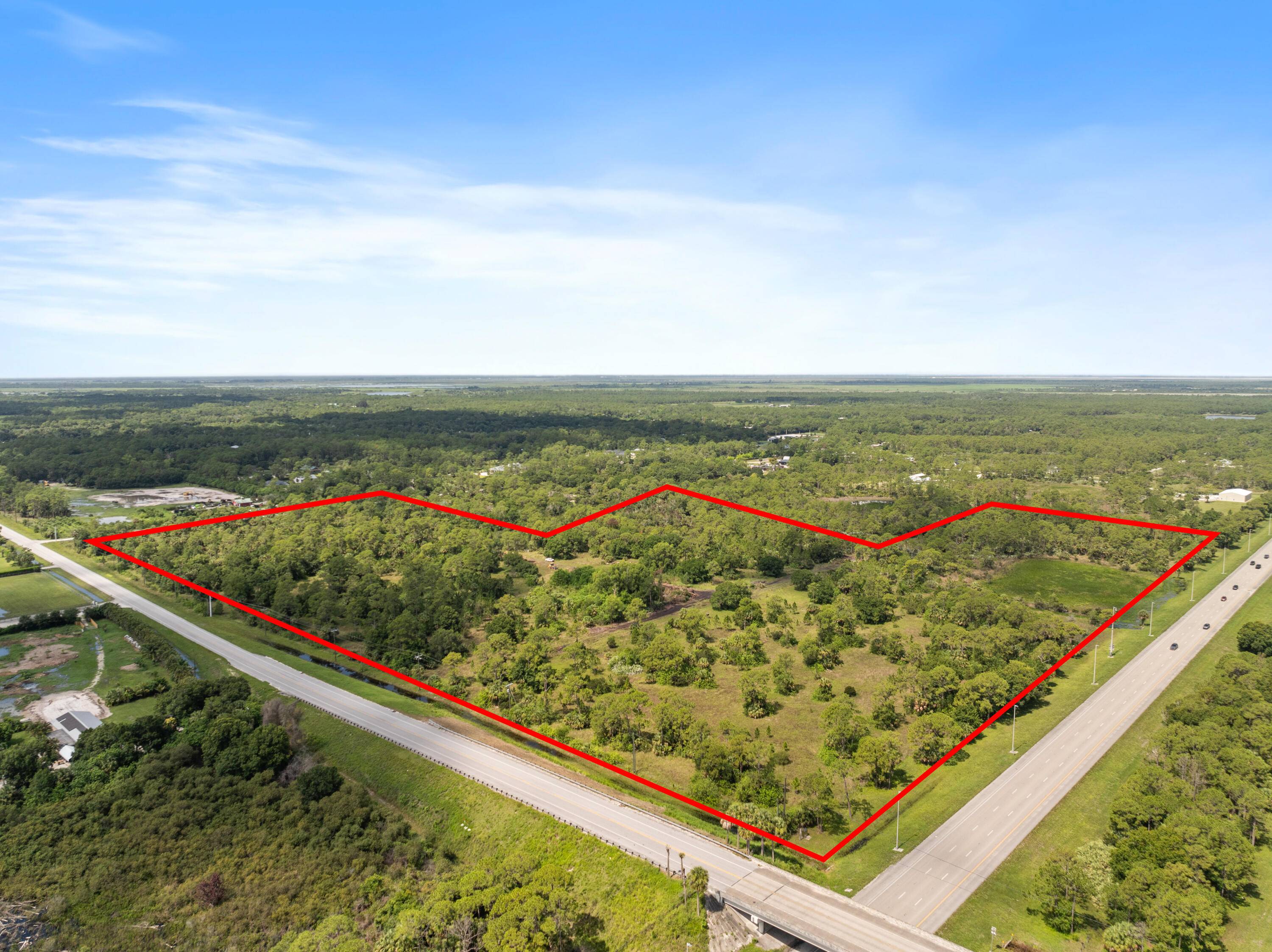 Discover the perfect blend of space, privacy, and Florida lifestyle with these 12 exceptional 5 acre lots in sought after Palm City Farms 550, 00 each.