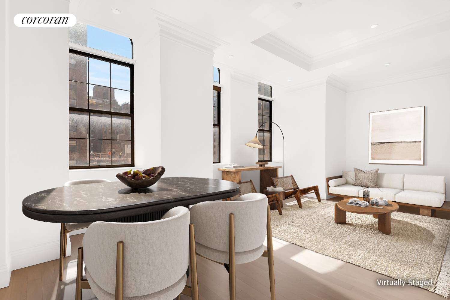Loft 5A is a grand scale, sun filled loft style home filled with modern amenities and a gracious and flexible layout to suit every need.