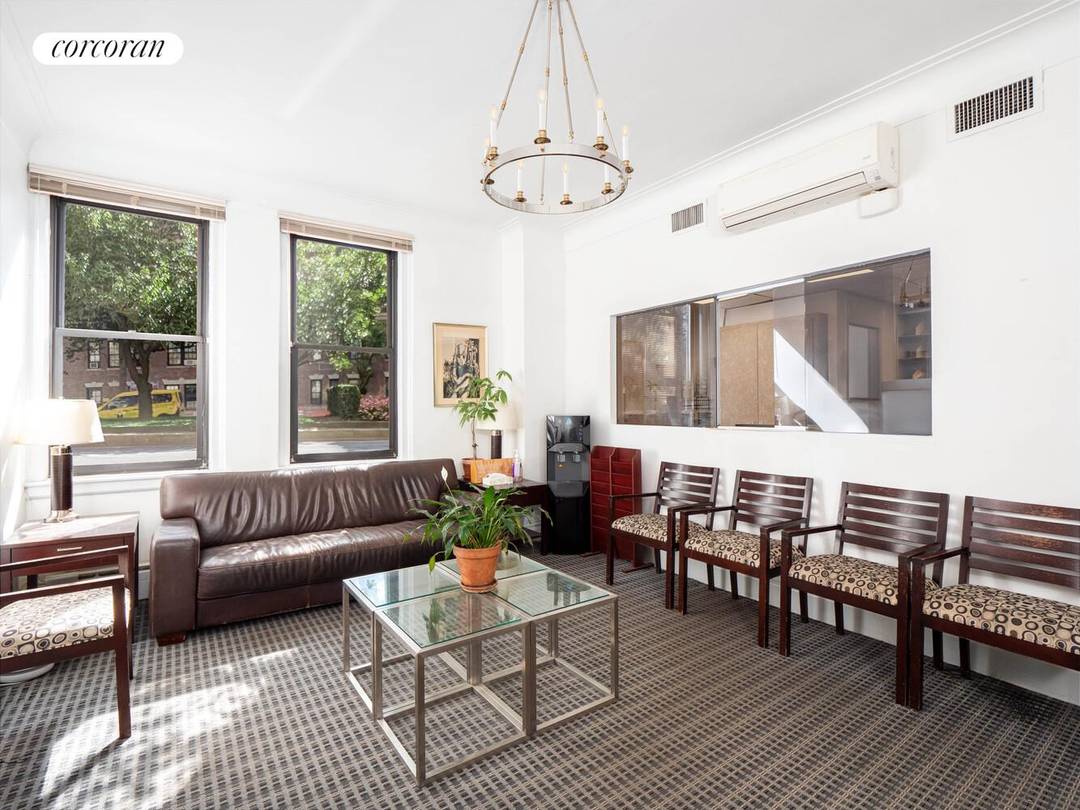 Residential Conversion Potential The C O for this ground floor medical co op allows for medical and residential use.