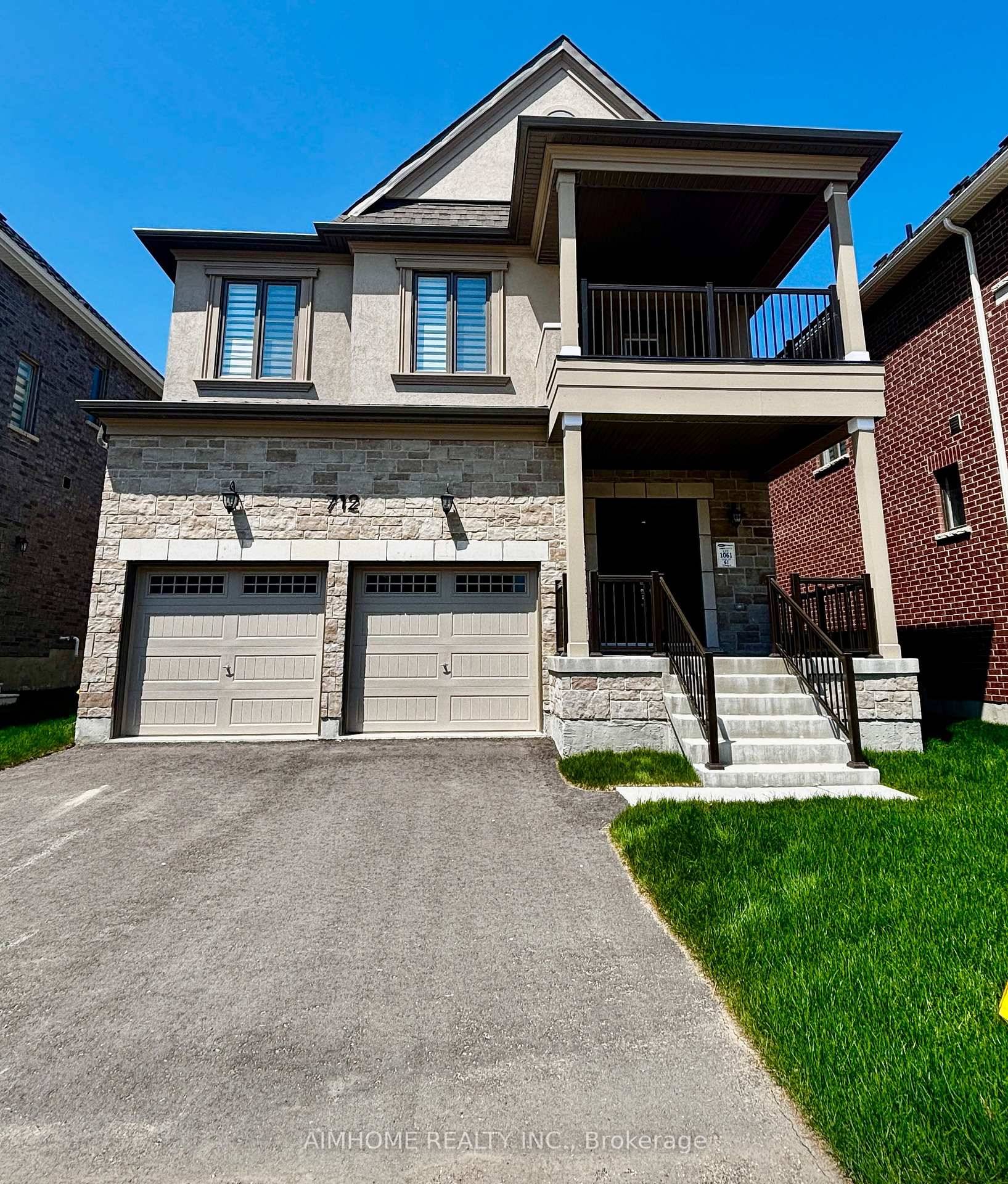 The brand new detached house offers 4 bdrm 3 washroom with many upgrades, double garage, 4 parking spaces, 9 ft ceiling on the main and 2nd floor, smooth ceiling throughout, ...