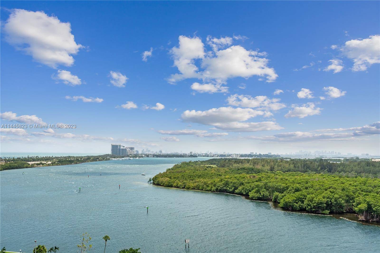 Beautifully remodeled, corner Penthouse 2 beds 2 baths with panoramic views of the intercoastal and the ocean.