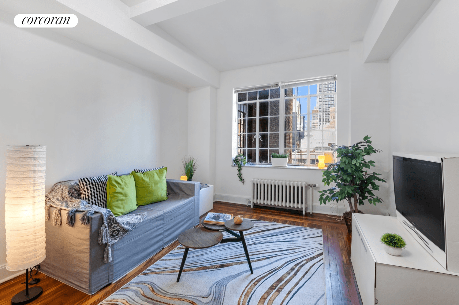 An oasis in the heart of NYC awaits in this marvelous prewar one bedroom home.