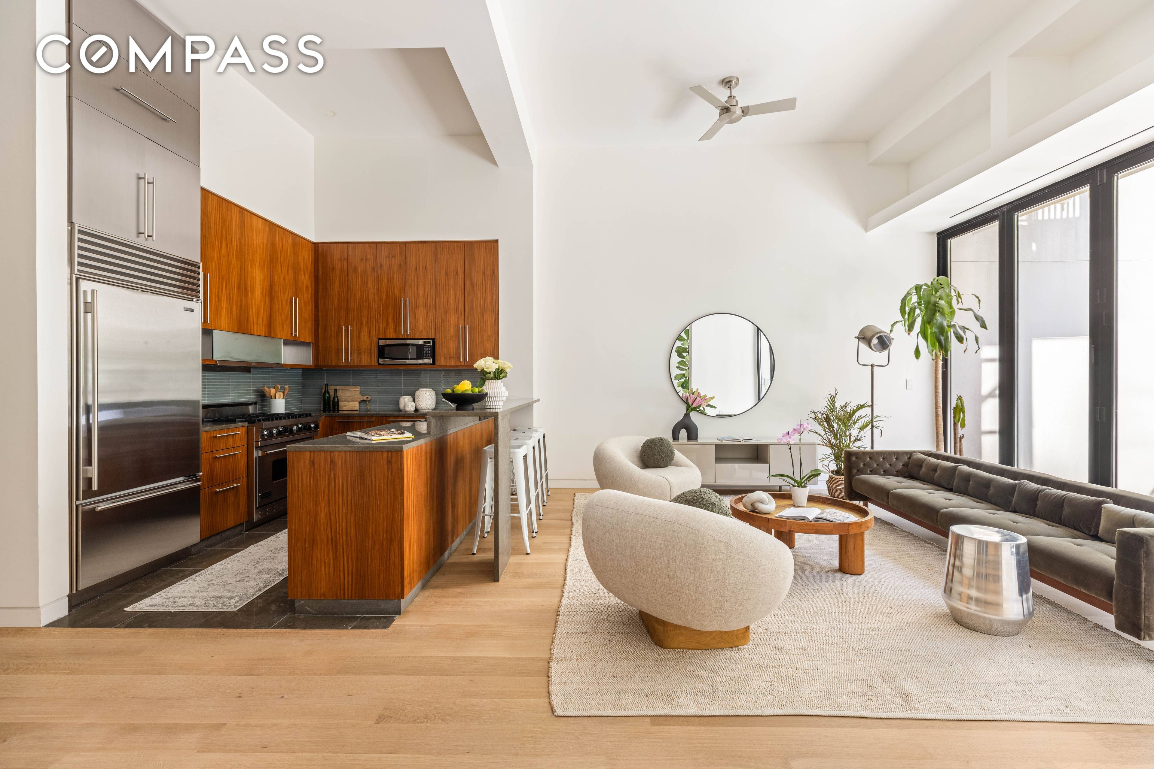 Located at the crossroads of Boerum Hill and Cobble Hill and designed with scale, sophistication and comfort in mind, this expansive, lofty home with modern design spans approximately 1, 670 ...
