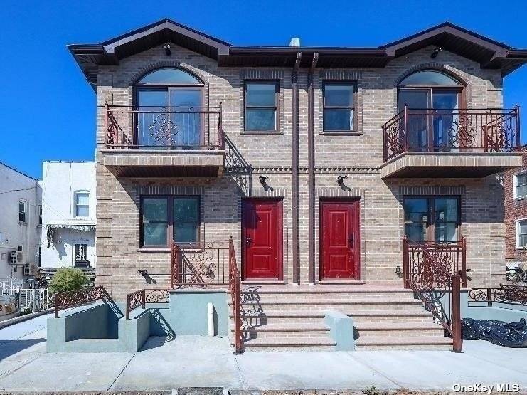 Beautiful Brand New Large 2 Dwelling Brick House With Modern Style In Dyker Heights.