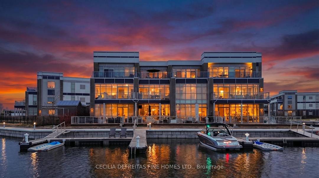 Welcome to an extraordinary waterfront residence in the heart of Friday Harbour Resort where refined luxury meets the vibrance of resort living within an exclusive gated community.