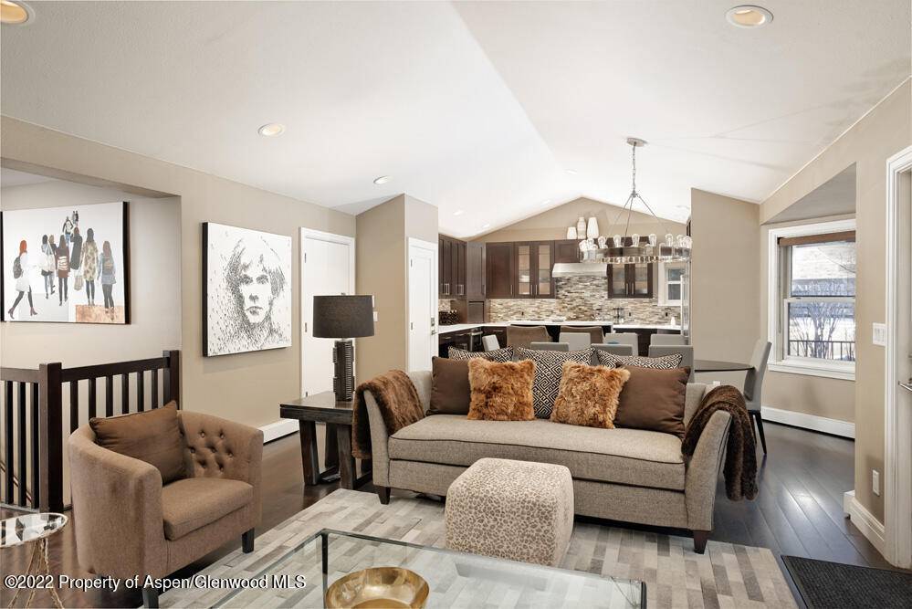 Remodeled single family home in the lovely East end of Aspen.