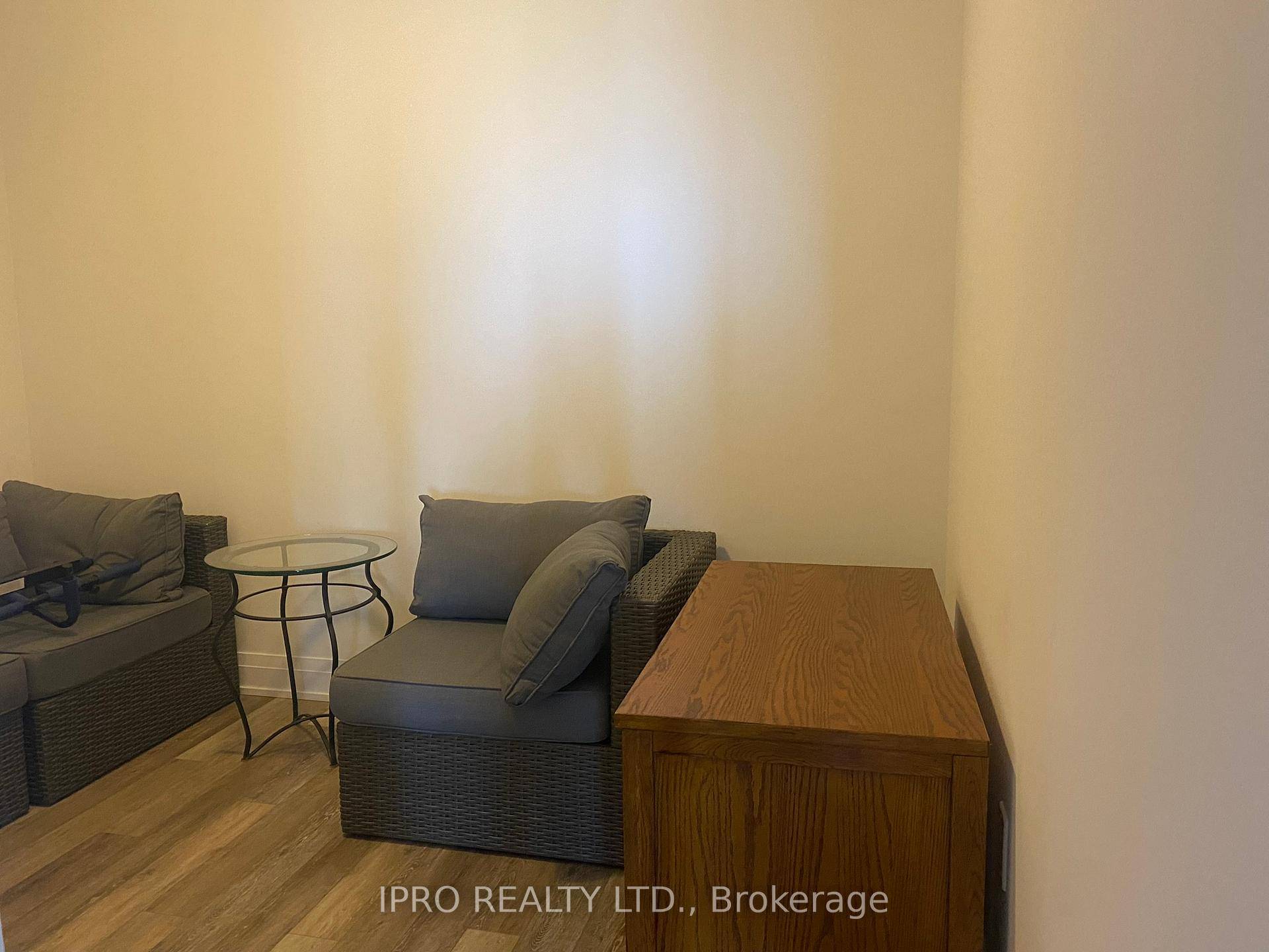 Live like you're in a 2 bedroom in this stunning furnished 1 Den suite in one of the area's most luxurious waterfront buildings.