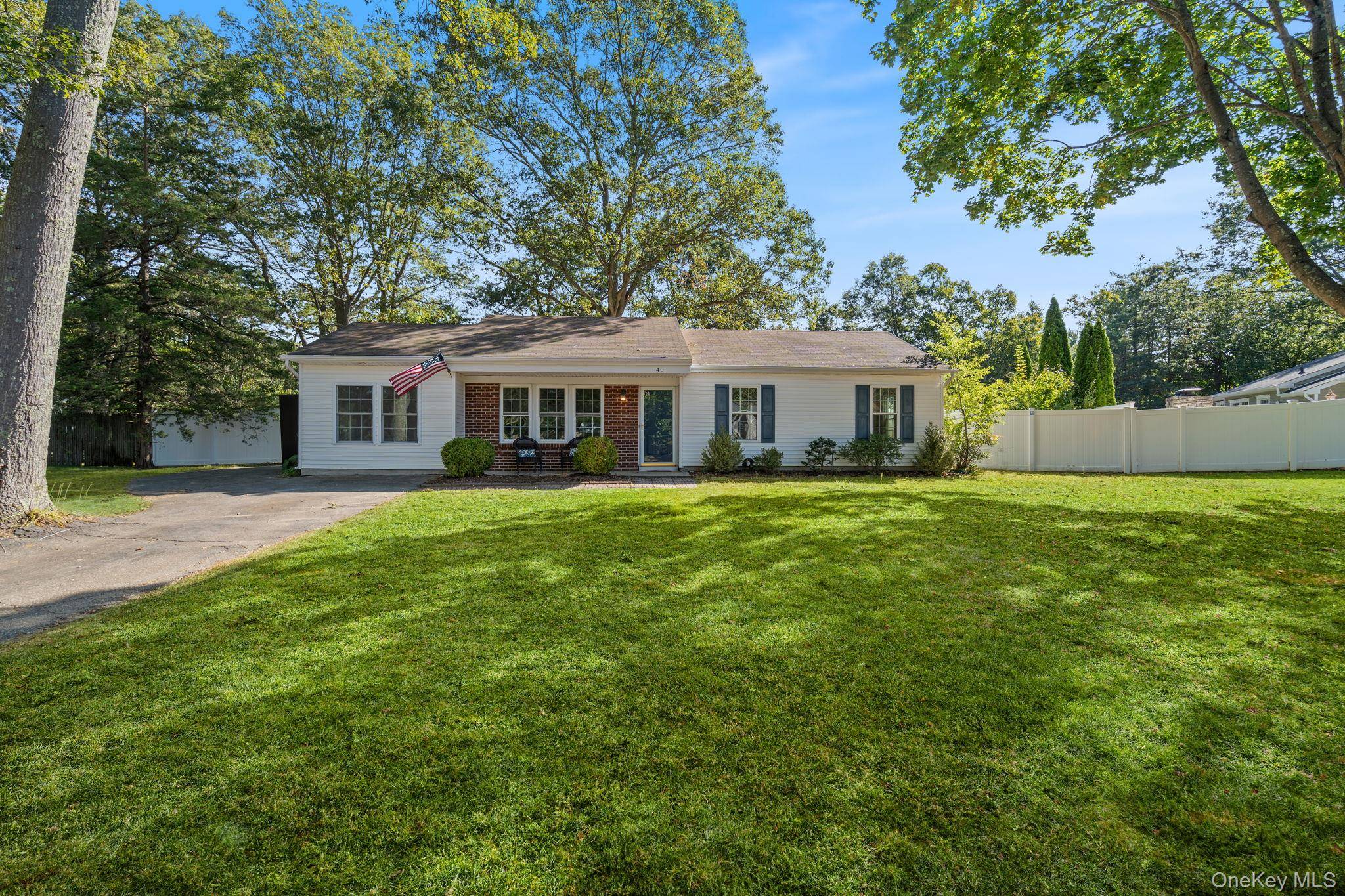 Welcome home ! This turn key, single story 3 bedroom ranch offers the charm and tranquility you are looking for.