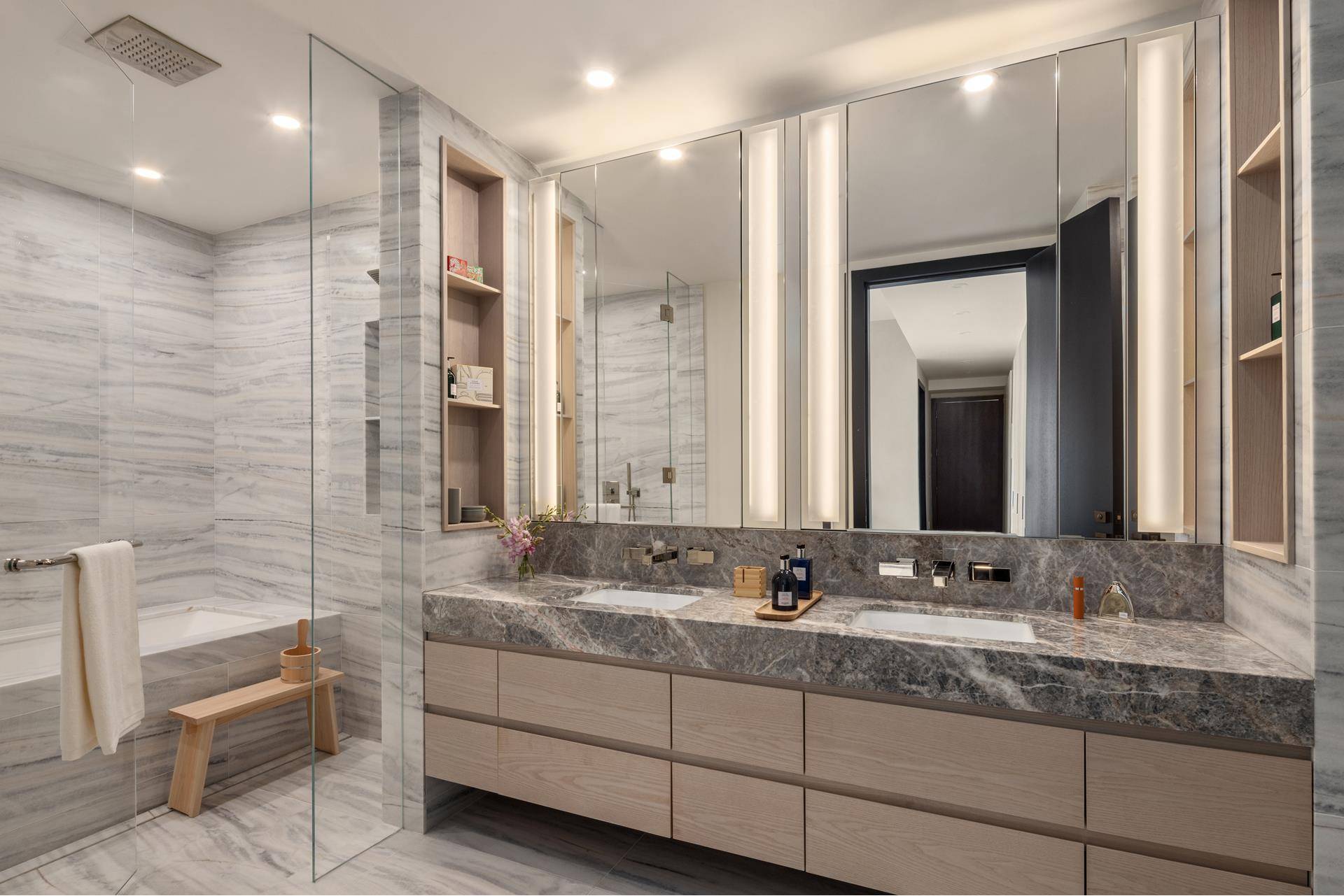 Immediate Occupancy Welcome to Residence 53C at The Greenwich by Rafael Vinoly, a two bedroom, two and a half bathroom home featuring magnificent southern and western exposures with panoramic views ...