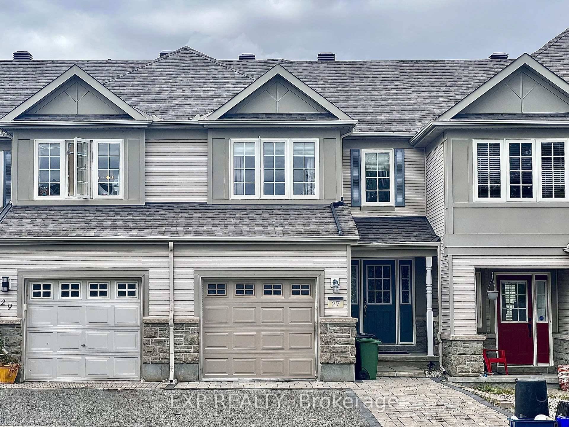 Well maintained 3 bedroom, 3 bathroom townhome in the sought after Stonebridge community, steps from the Stonebridge Trail and Jock River.