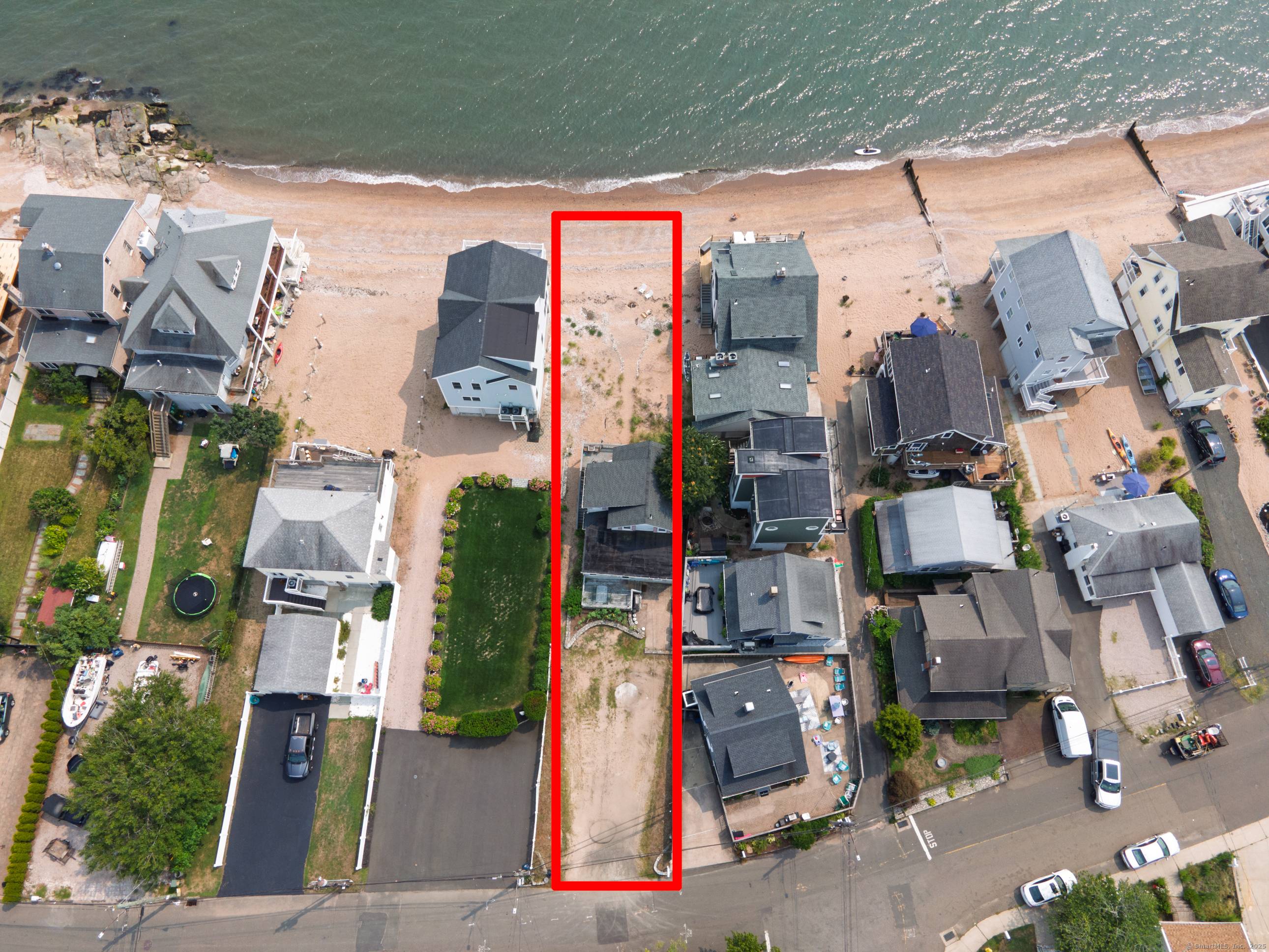 Rare opportunity to own Direct waterfront building lot with the capability to build a 2 family house or the beach house of your dreams.