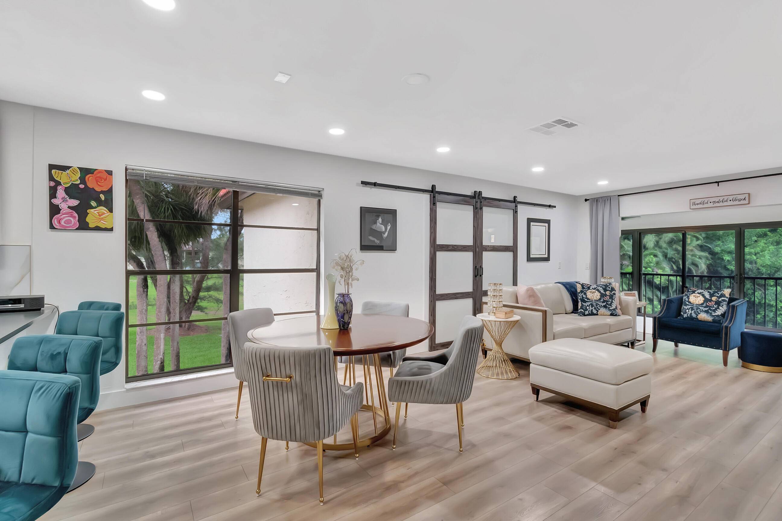 Welcome to style and sophistication with this stunning renovated 3 bedroom 2 bath condo in the highly desirable Boca Lago Community.