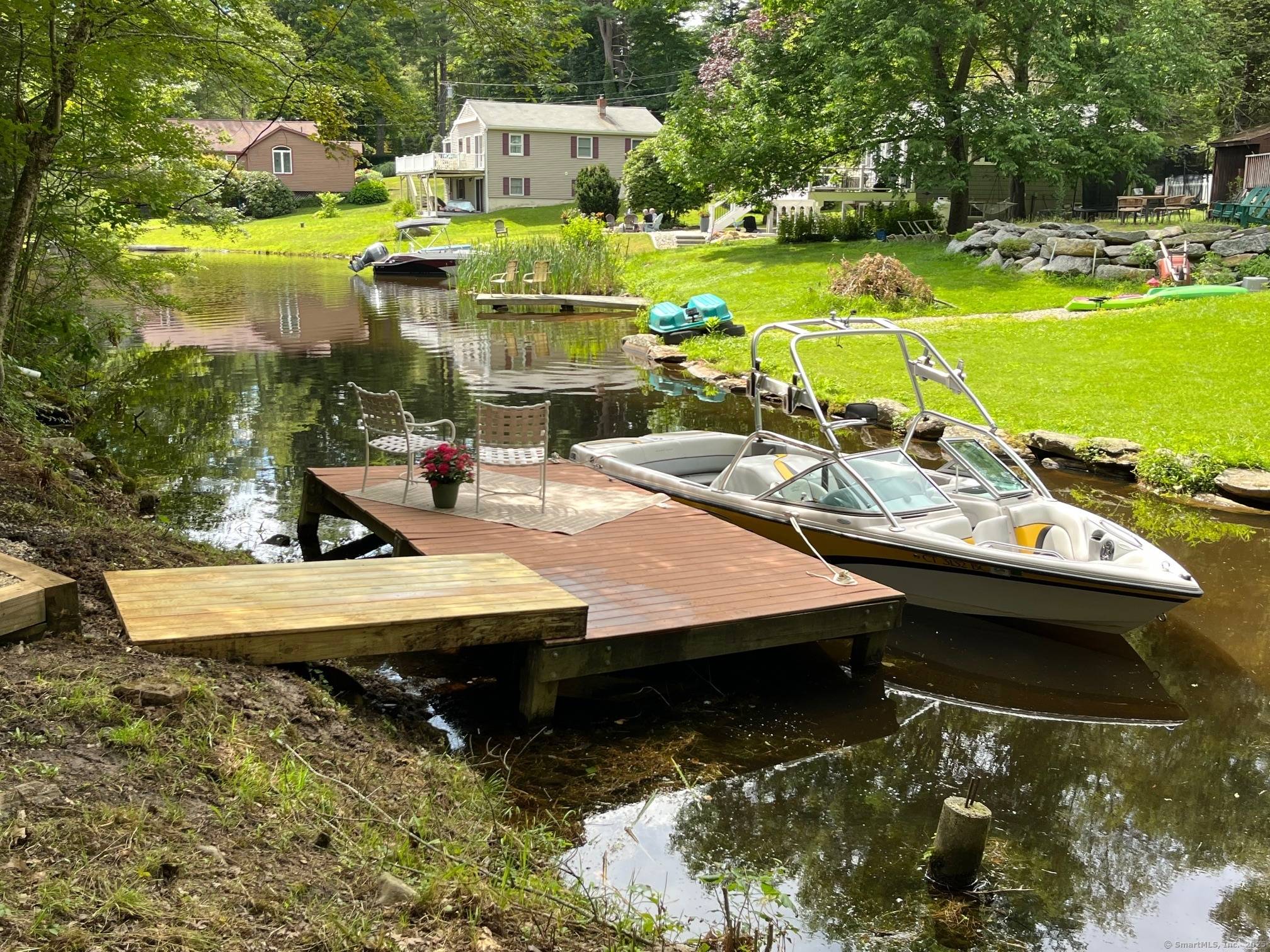 Pride of ownership shines in this wonderful year round ranch nestled in a peaceful cove on fully recreational Lake Bungee !
