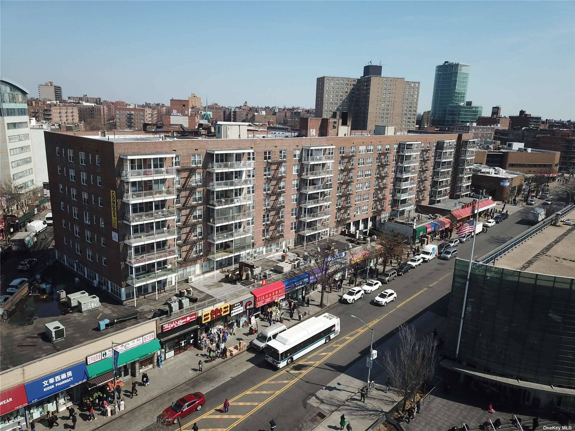 Studio Condominium is located in the heart of Downtown Flushing.