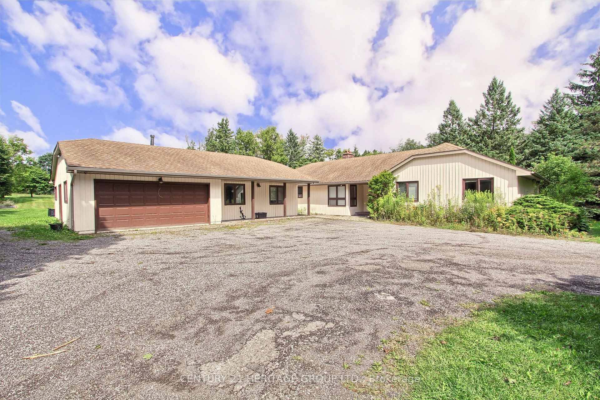 Excellent Opportunity In King City, Great Property Detached Bungalow Situated On 12 Acre Land Rolling Country Property With Year Round Stream and Inground Pool.
