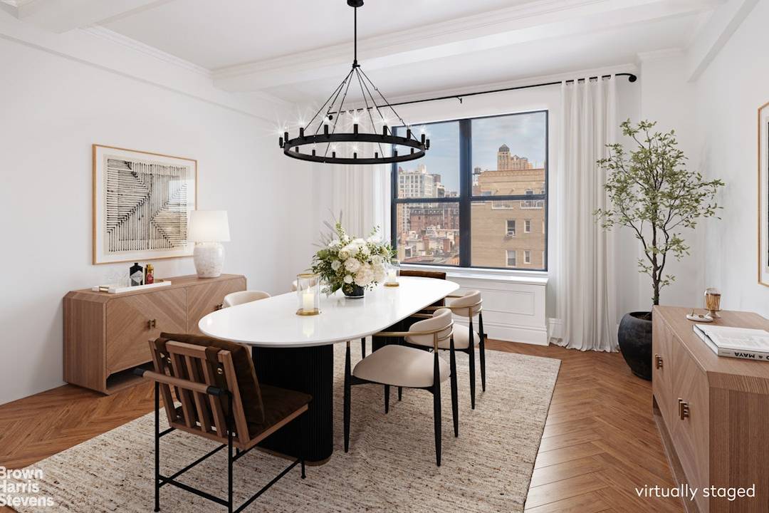 Floating Above the Hudson Perfectly positioned on the 10th floor of 37 Riverside Drive at 76th Street, this classic prewar home is graced with stunning park and river views to ...