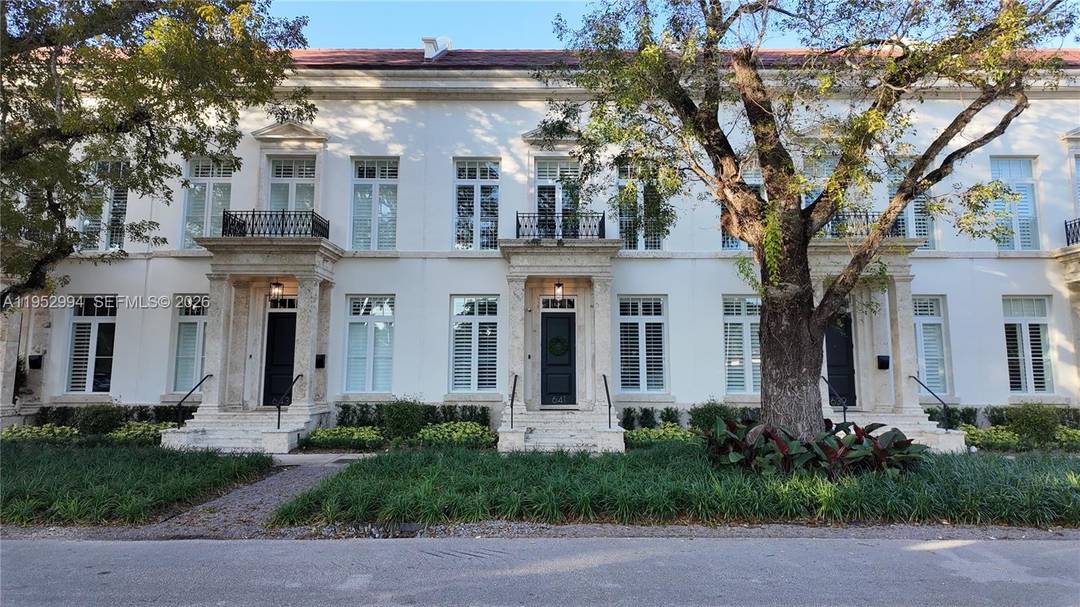 A distinguished opportunity on Almeria Row, one of Coral Gables most architecturally refined enclaves, where timeless design meets modern livability.