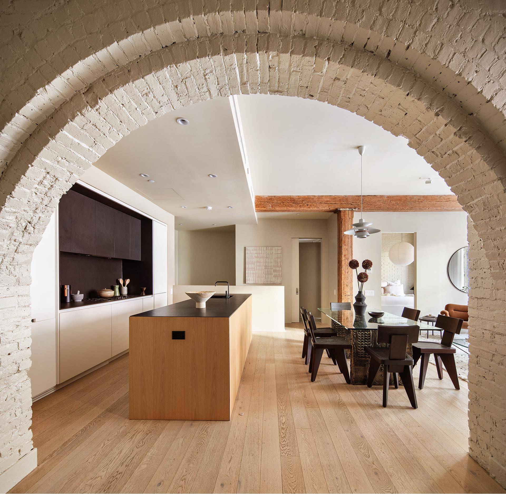 Townhouse B at 168 Plymouth Street is a magazine worthy, one of a kind home located within one of DUMBO's most coveted conversions by Alloy Development.