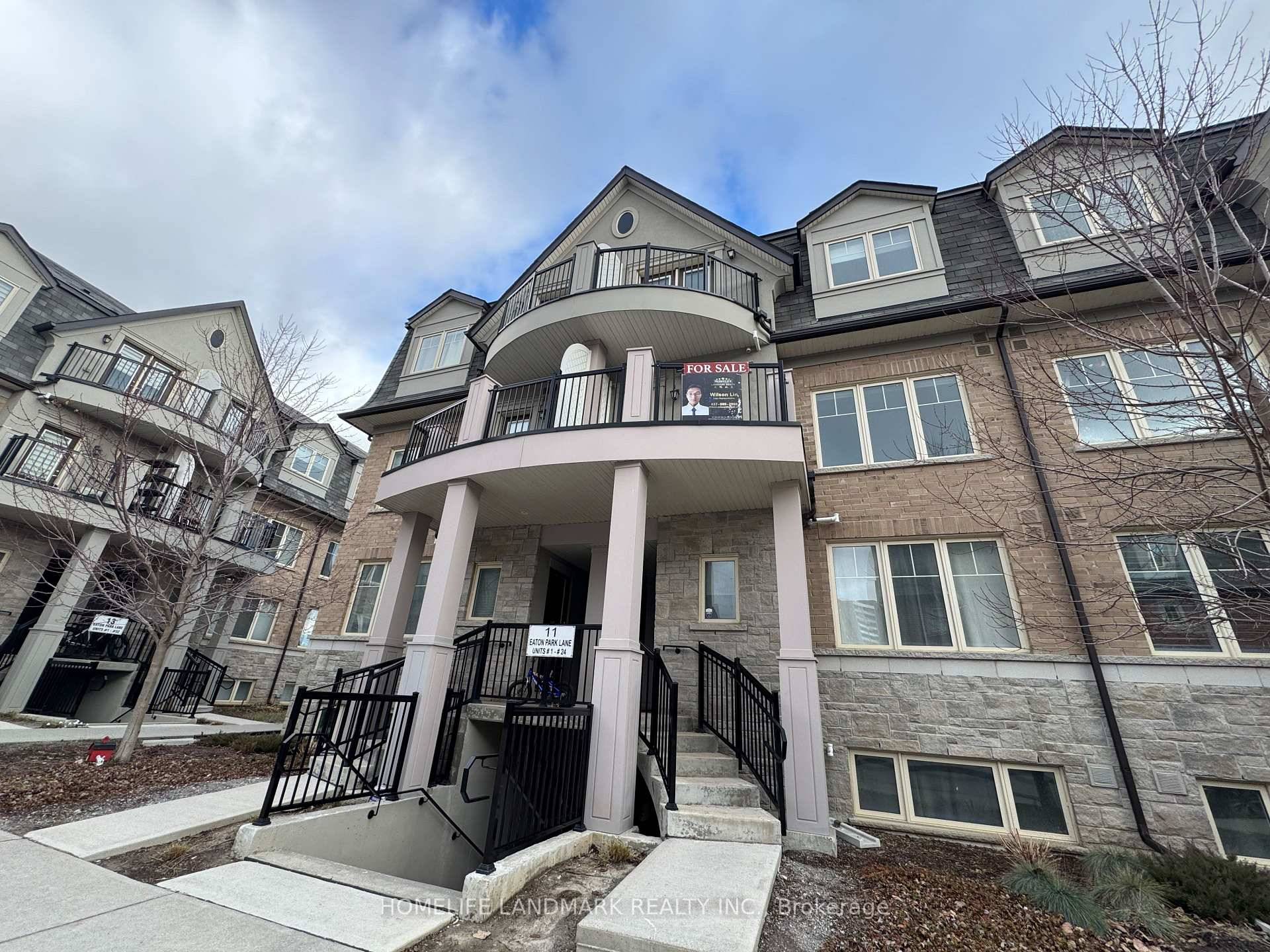 Stunning stacked townhouse for lease.