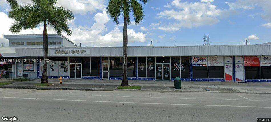 Prime location for this commercial 7, 640 sq ft building with a 13, 500 sq ft lot directly on Krome Ave in the City of Homestead with B 1 zoning.