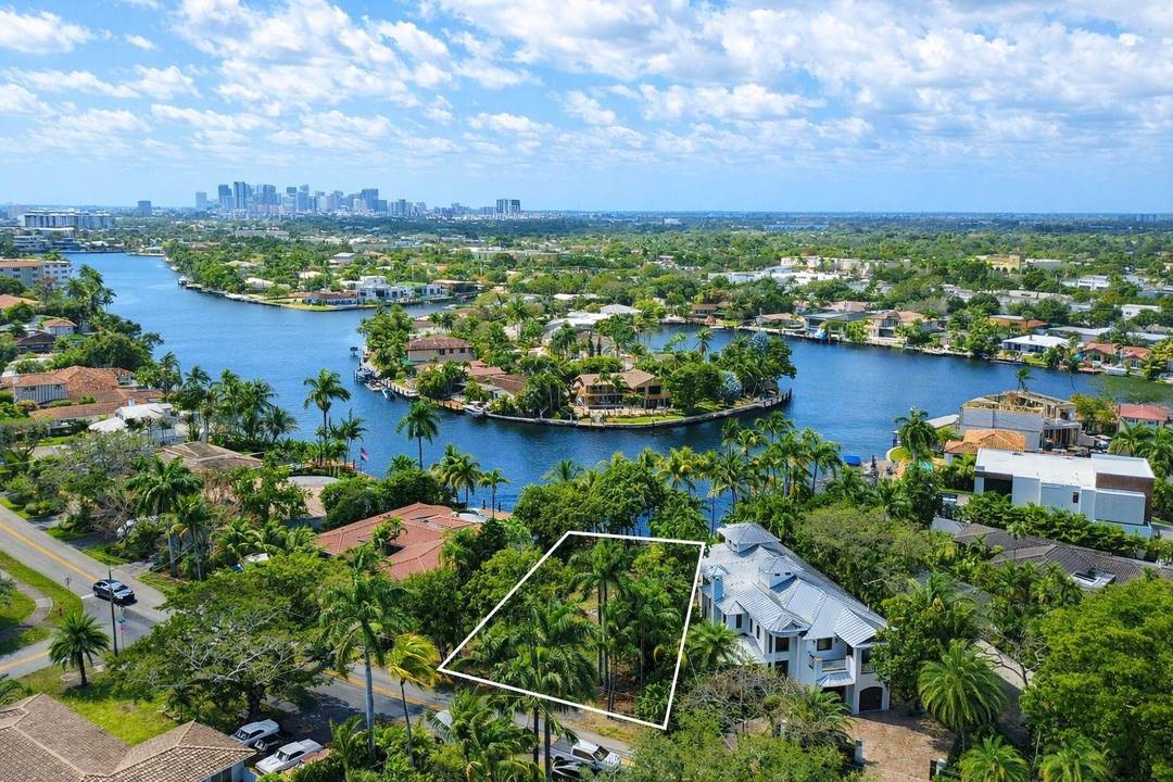 Exceptional 10, 000 SF lot in the heart of Coral Ridge offering wide Middle River views.