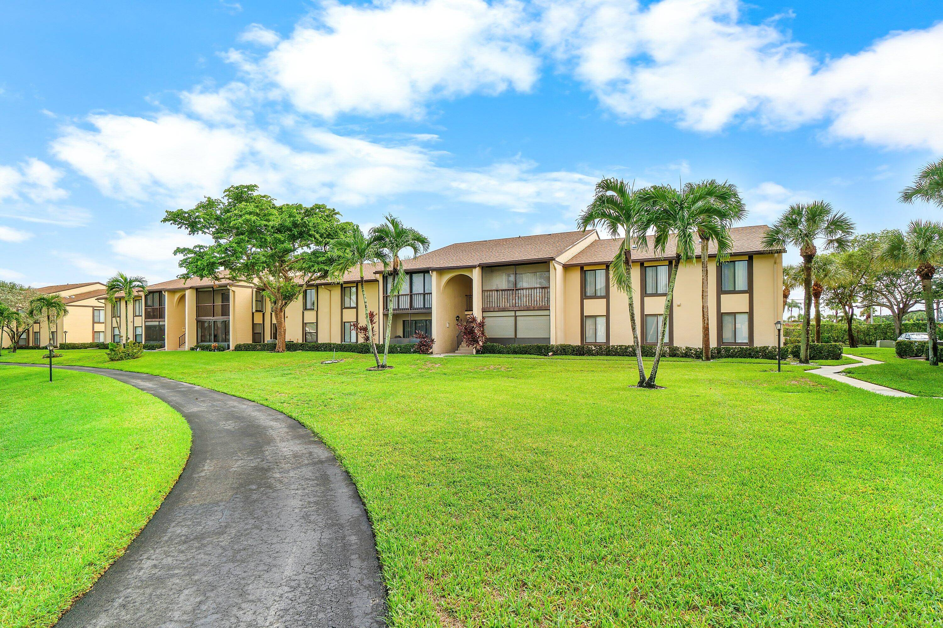 Charming 2 Bedroom, 2 Bath END UNIT in the active, over 55 community of Pine Ridge North IV.