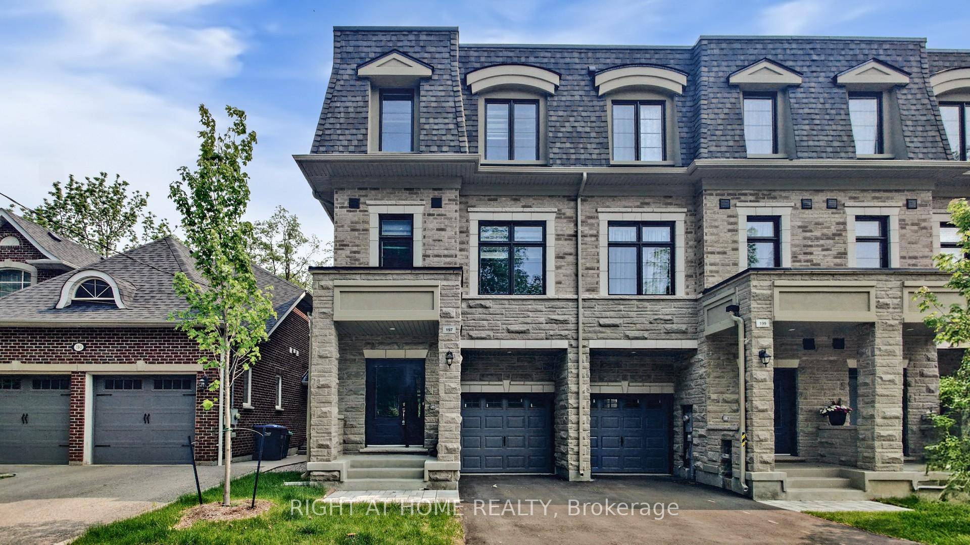 Discover 197 Wyndham, an exquisite brand new, never lived in end unit townhome in the exclusive Ravines on Main community of Streetsville.