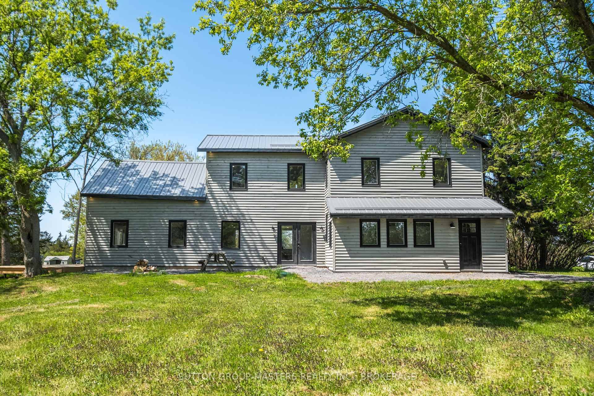 Farmhouse meets Contemporary is exactly what you will discover the moment you enter 2452 County Road 4 just south of Camden East !