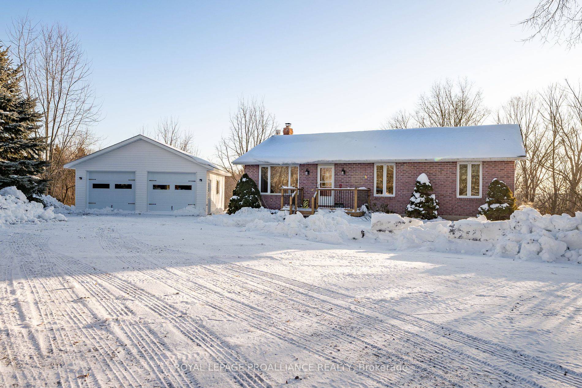 This picturesque bungalow, located on the outskirts of the quant Village of Madoc, has undergone recent renovations throughout ensuring a modern and up dated interior to compliment its scenic surroundings.