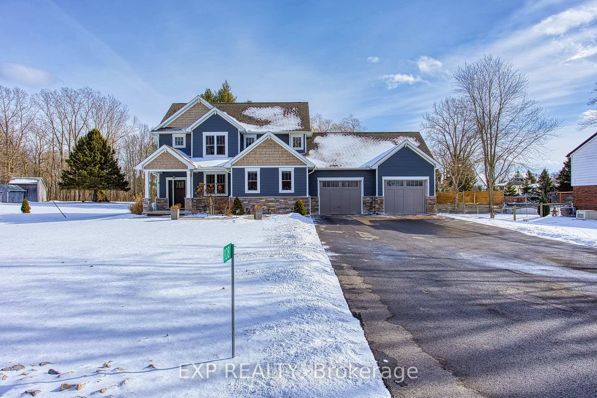 Welcome to 108 Gillian Drive in Dunnville, a truly rare and unique find that offers an exceptional blend of privacy, space, and convenience.
