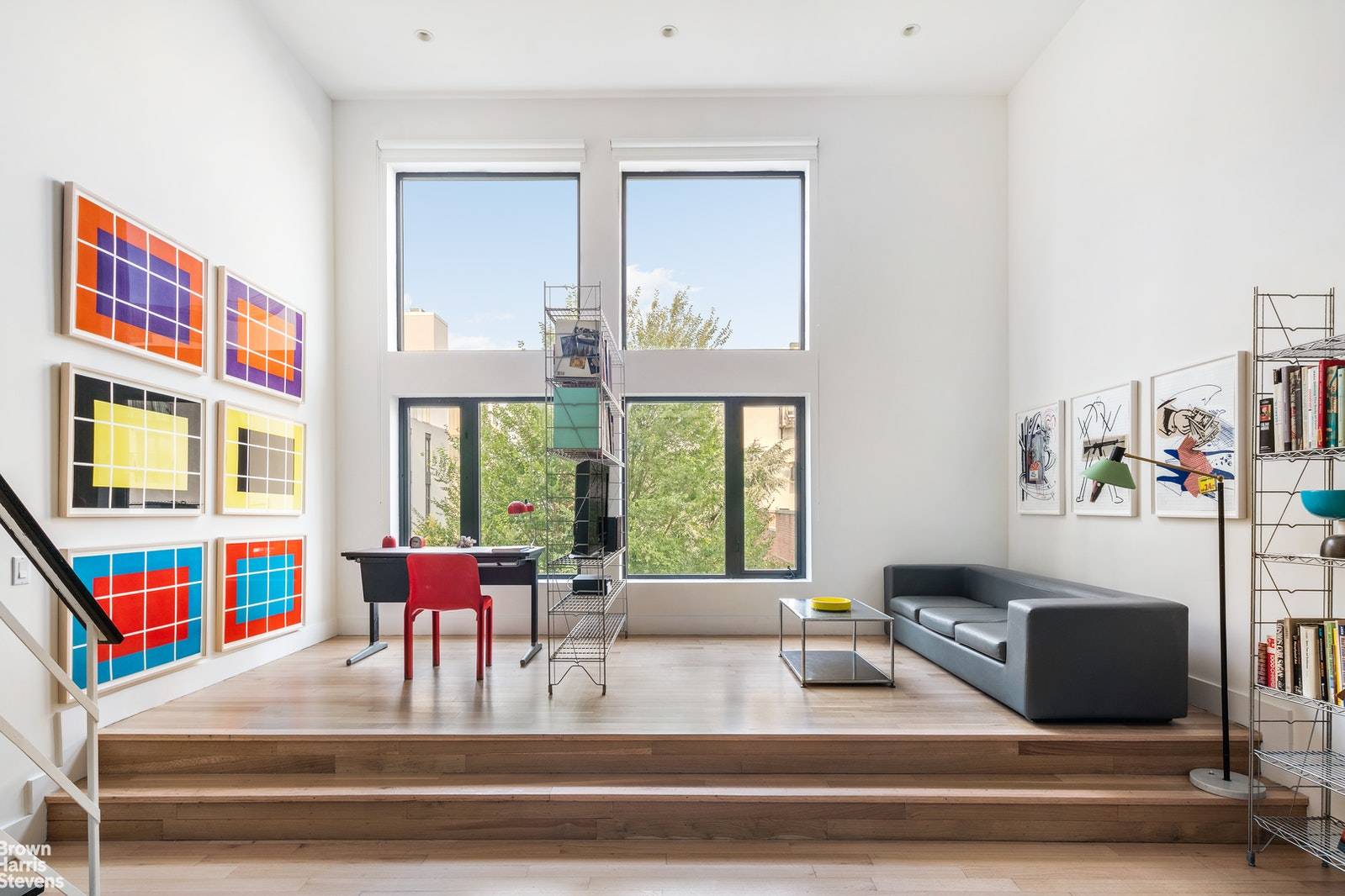 Located in the delightfully boutique style Satori building, this bright and airy loft like, one bed and two full bath duplex apartment with a private rooftop cabana, is the stuff ...
