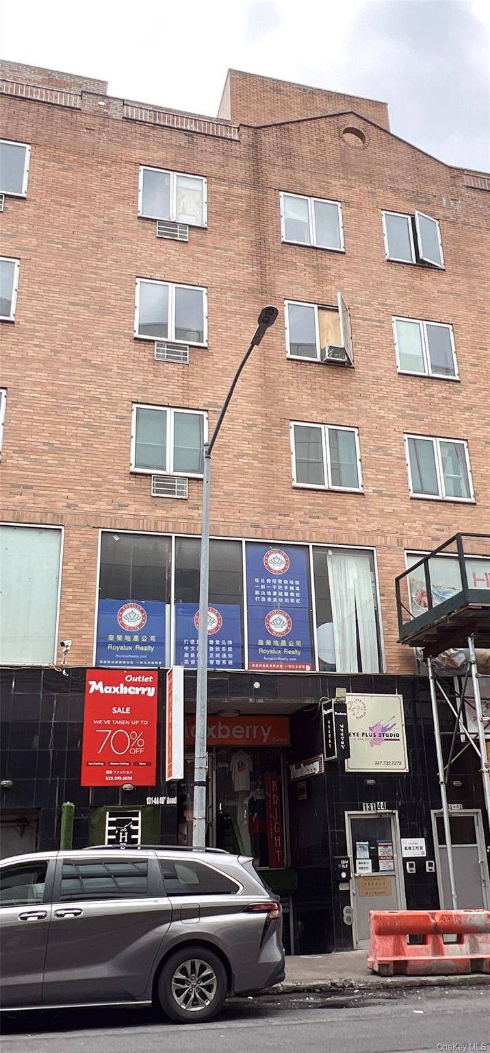 Prime Location ! Mix Use Building Situated in the Heart of Downtown Flushing.