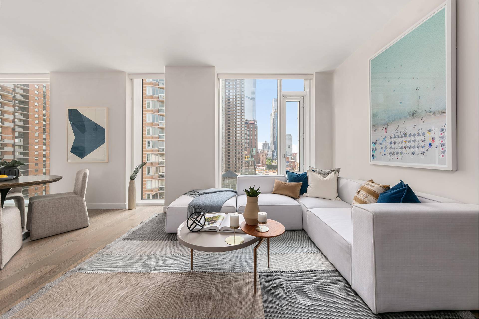 Introducing 12G at Charlie West A stunning 2 bedroom, 2 bath unit spread over 1, 208 sf, featuring a 28 foot long living room with south facing floor to ceiling ...