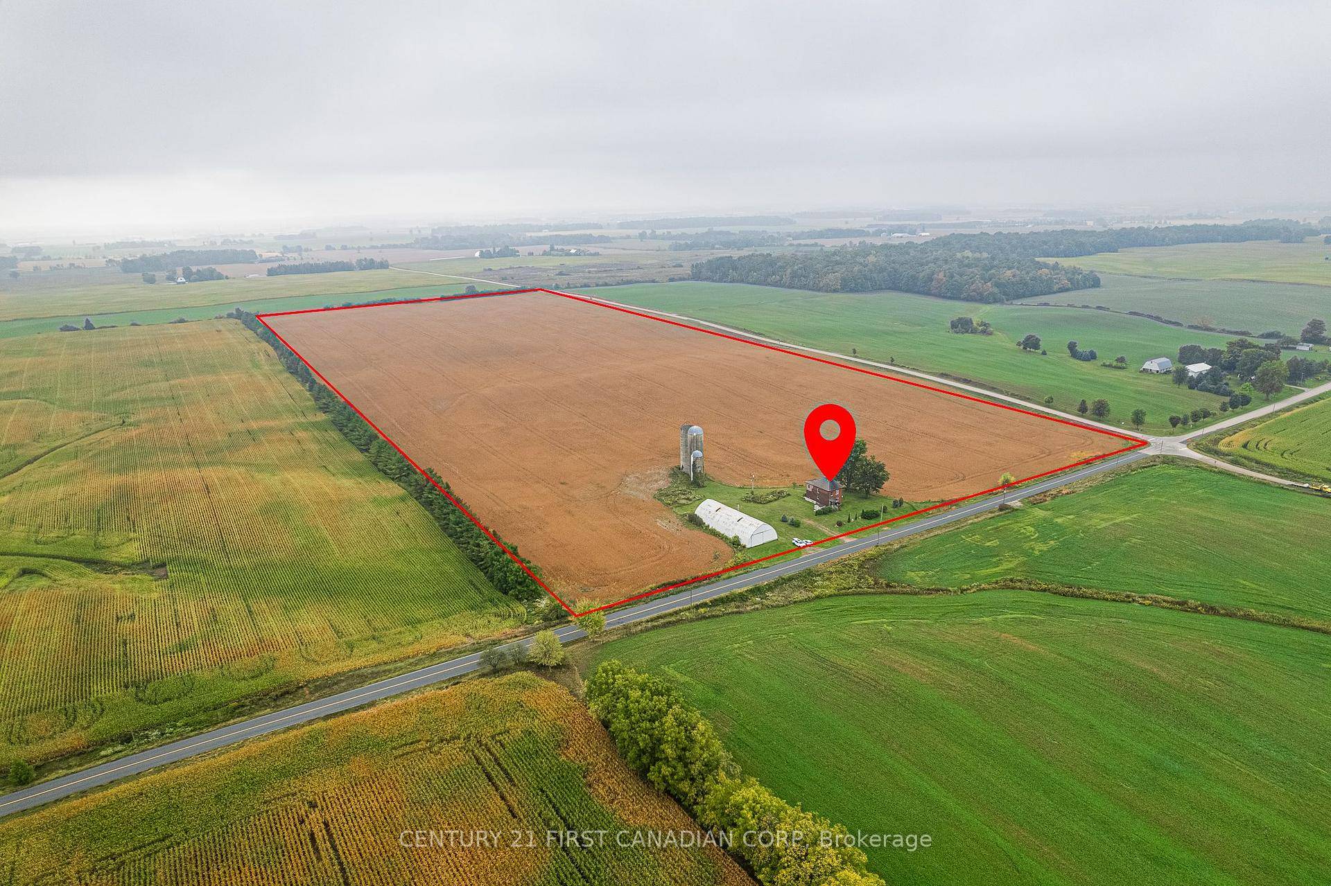 Whether you are a farmer or would like to invest in land in beautiful Elgin County near the 401 403 and the City of London, this 51 acre parcel is ...